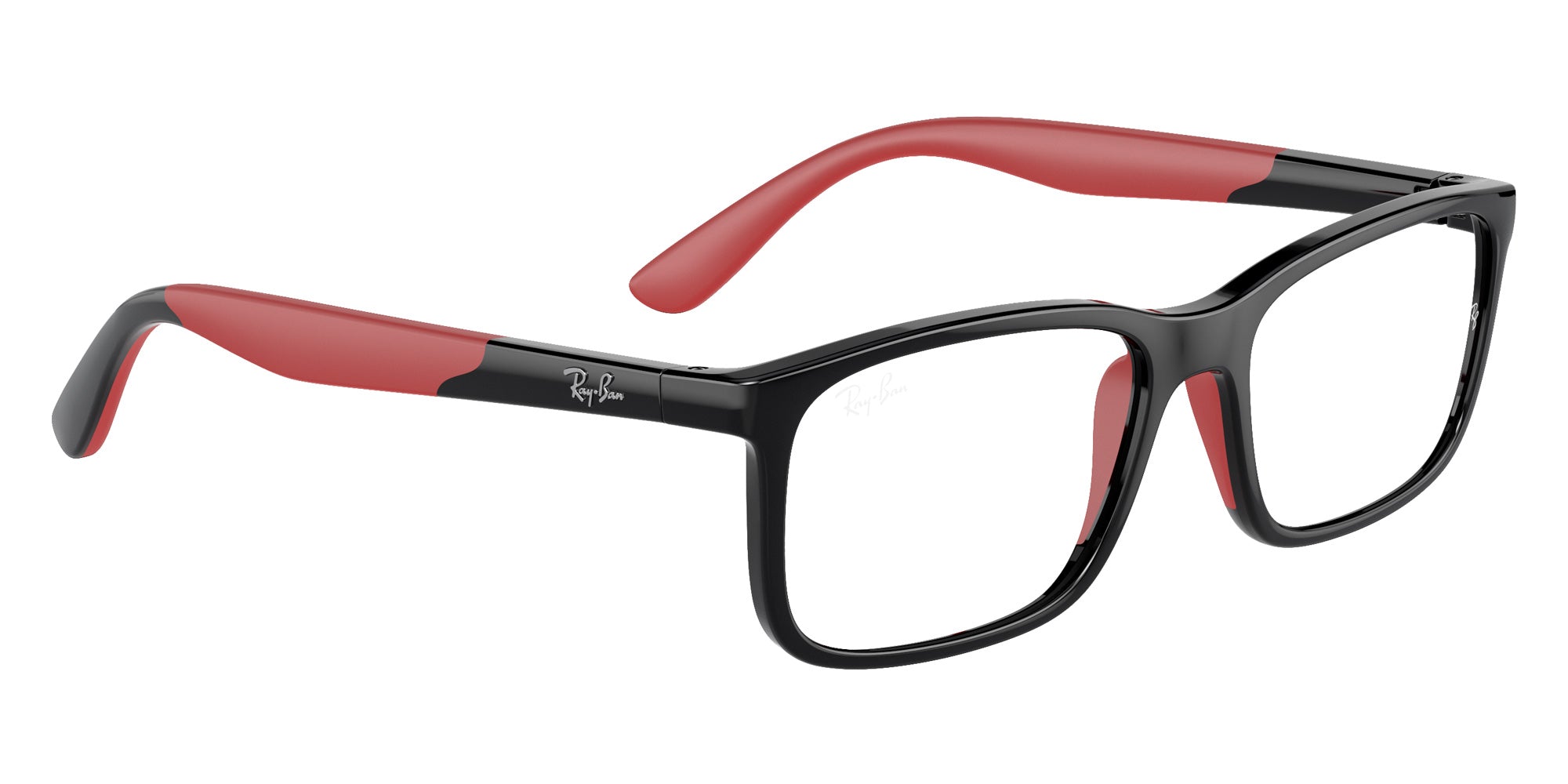 Ray-Ban® RY1621F RY1621F 3928 49 Eyeglasses - Black On Red