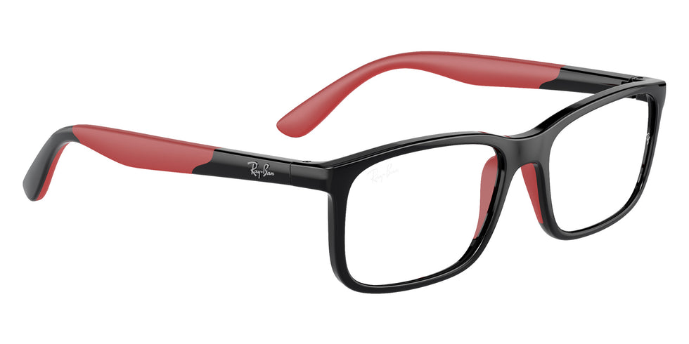 Ray-Ban® RY1621F RY1621F 3928 49 Eyeglasses - Black On Red