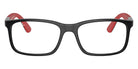 Ray-Ban® RY1621F RY1621F 3928 49 Eyeglasses - Black On Red