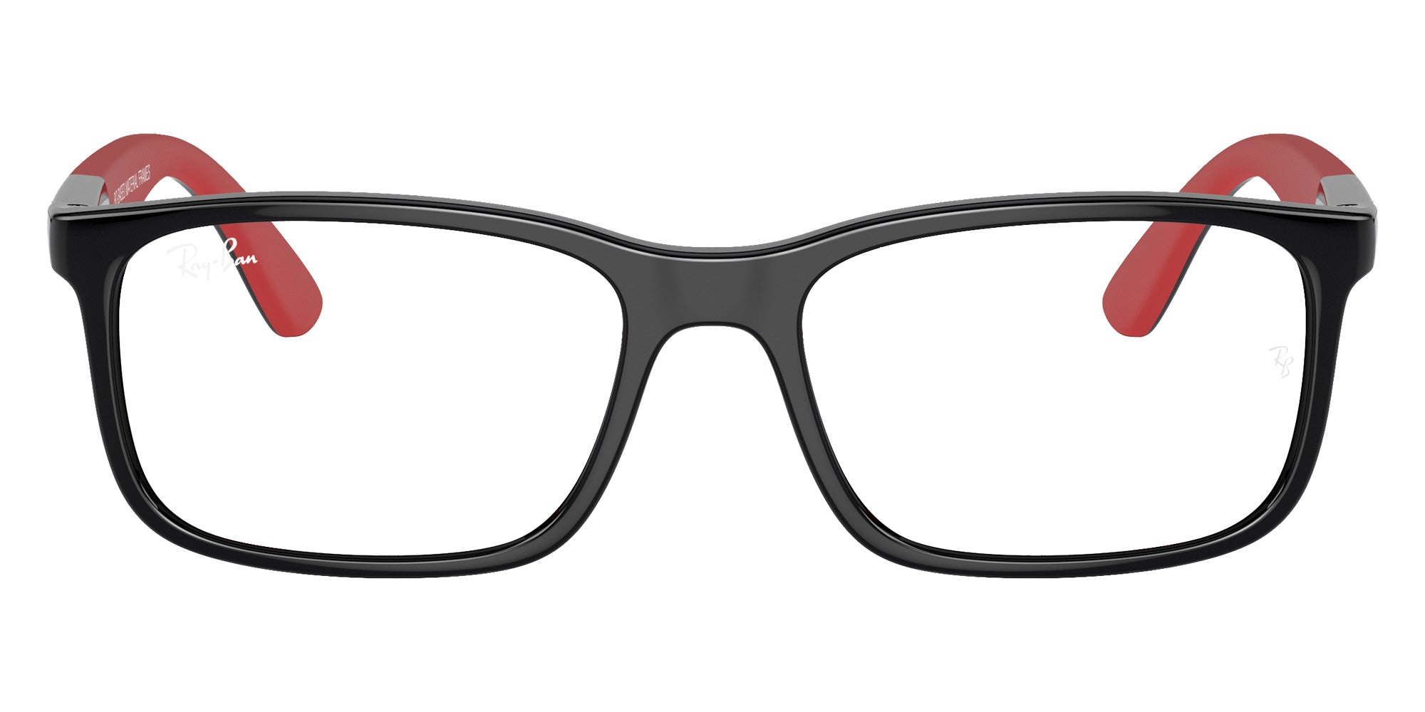 Ray-Ban® RY1621F RY1621F 3928 49 Eyeglasses - Black On Red