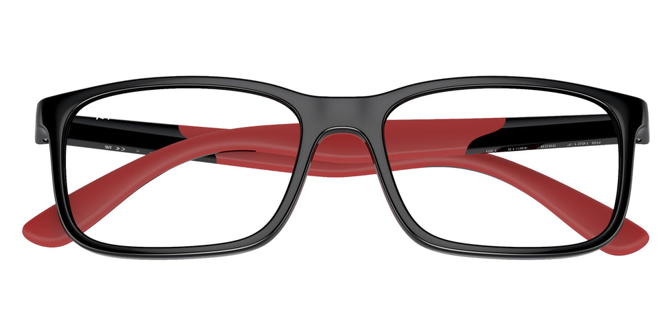 Ray-Ban® RY1621F RY1621F 3928 49 Eyeglasses - Black On Red
