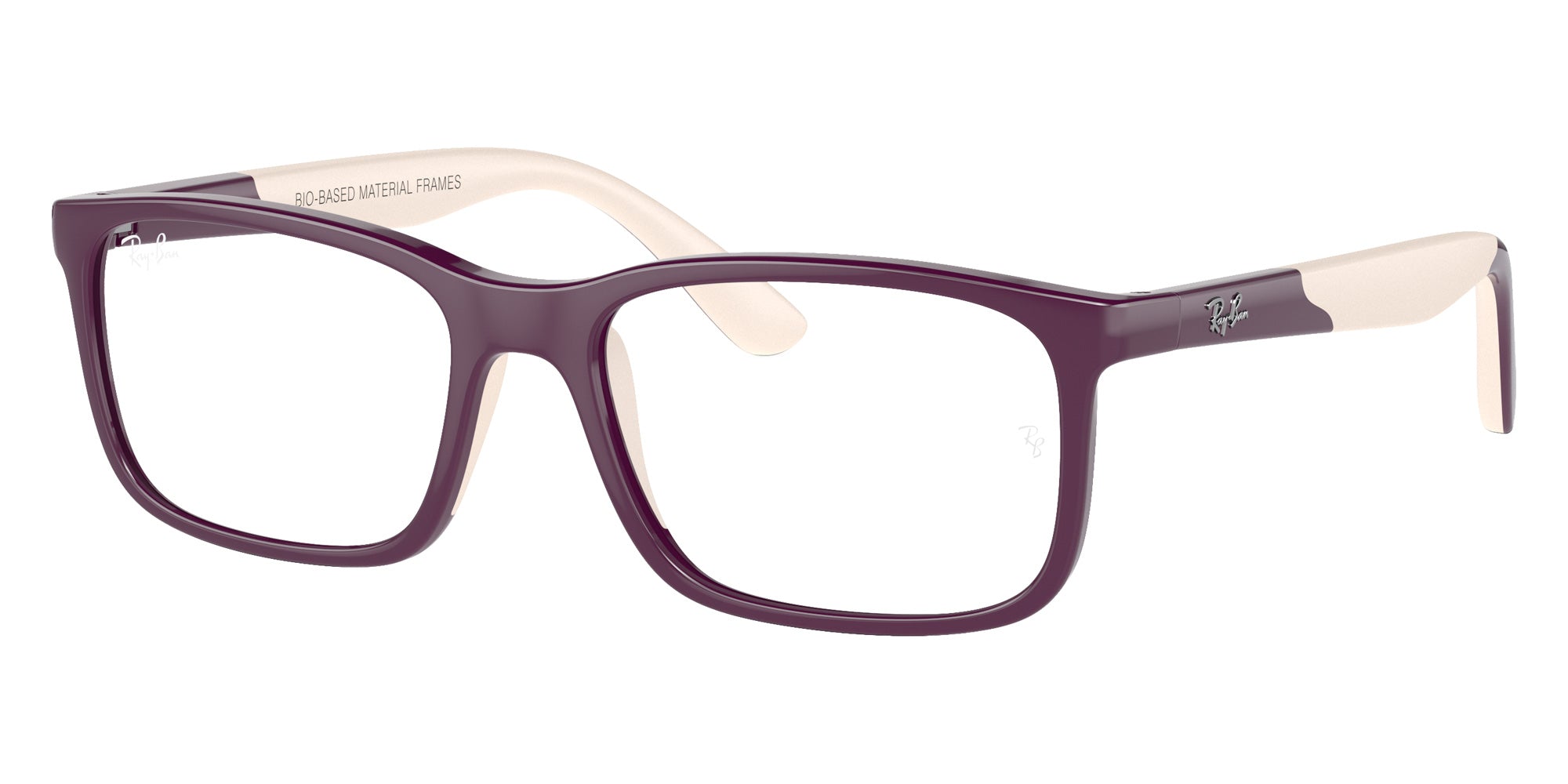 Ray-Ban® RY1621F RY1621F 3931 49 Eyeglasses - Purple On Light Brown