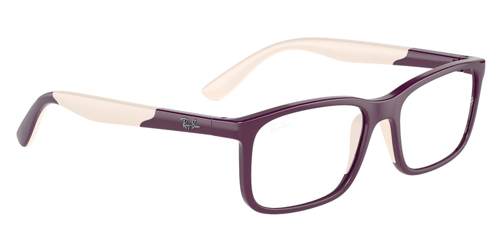 Ray-Ban® RY1621F RY1621F 3931 49 Eyeglasses - Purple On Light Brown