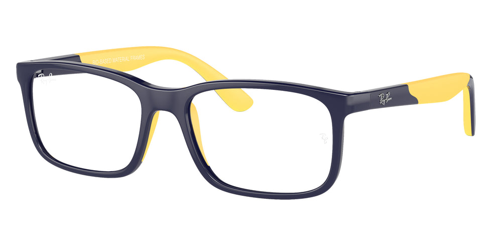 Ray-Ban® RY1621F RY1621F 3937 49 Eyeglasses - Dark Blue On Yellow