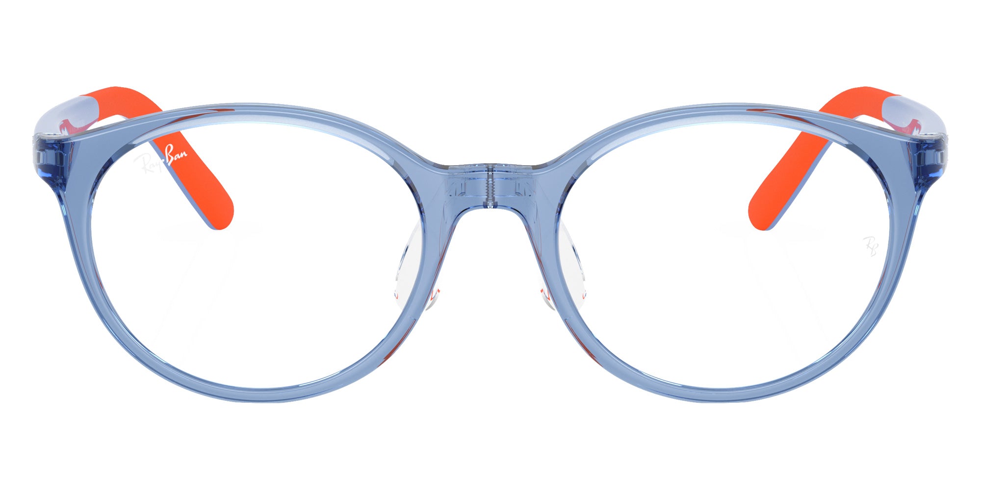 Ray-Ban® RY1625D RY1625D 7510 47 Eyeglasses - Liliac On Rubber Orange