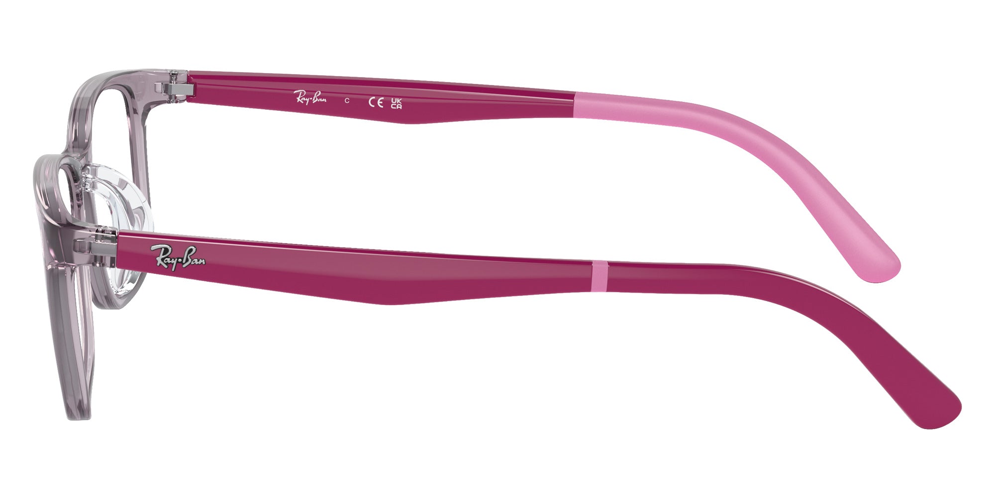 Ray-Ban® RY1626D RY1626D 3912 49 Eyeglasses - Transparent Pink