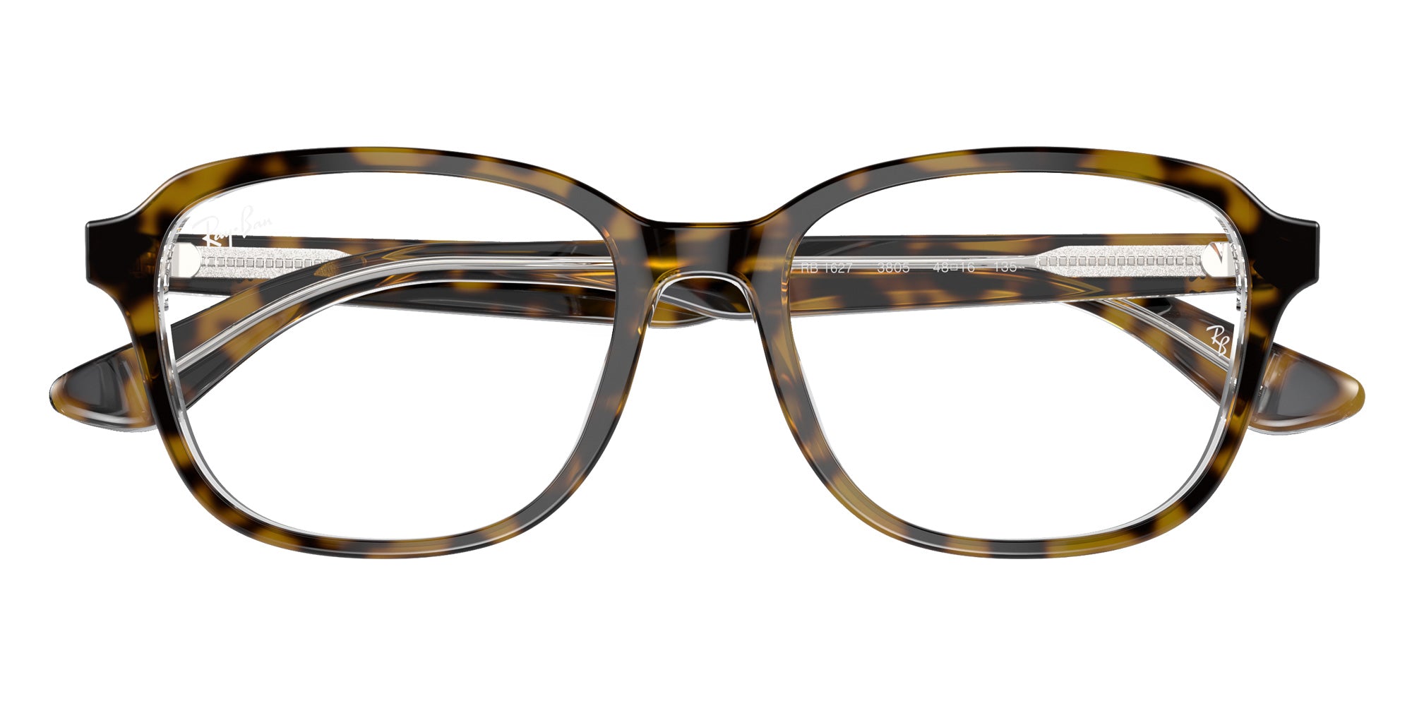 Ray-Ban® RY1627 RY1627 3805 48 Eyeglasses - Havana On Transparent