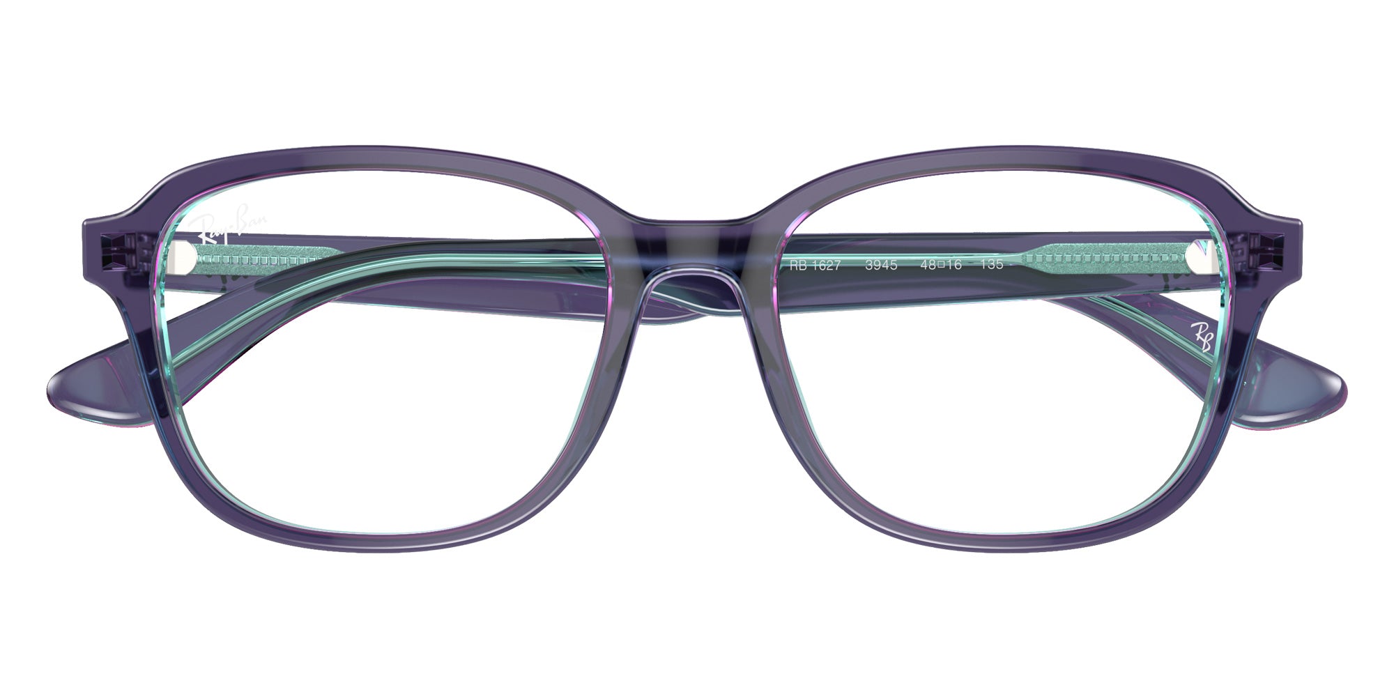 Ray-Ban® RY1627 RY1627 3945 46 Eyeglasses - Top Blue/Violet/Light Blue