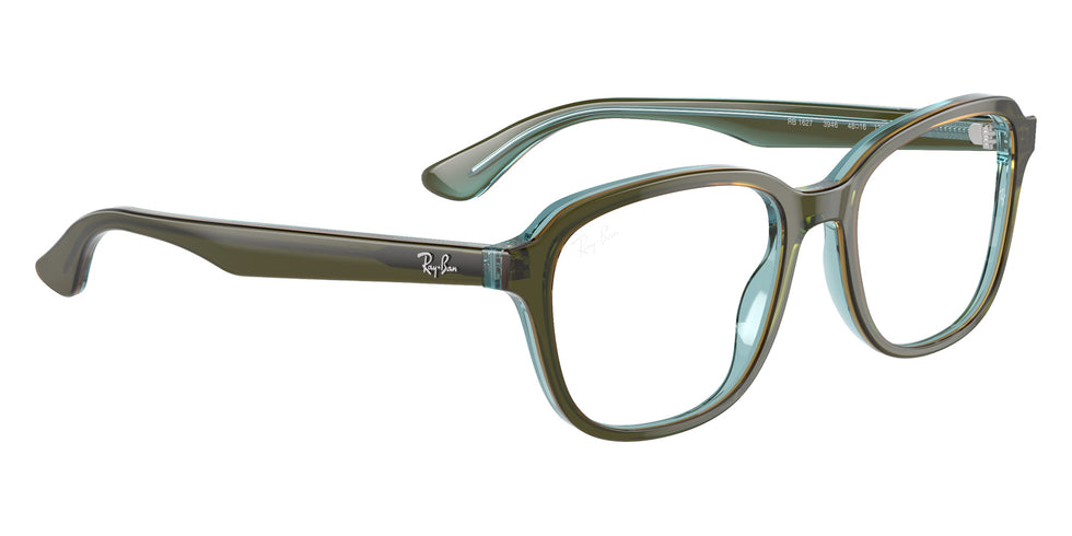 Ray-Ban® RY1627 RY1627 3946 46 Eyeglasses - Top Green/Orange/Light Blue