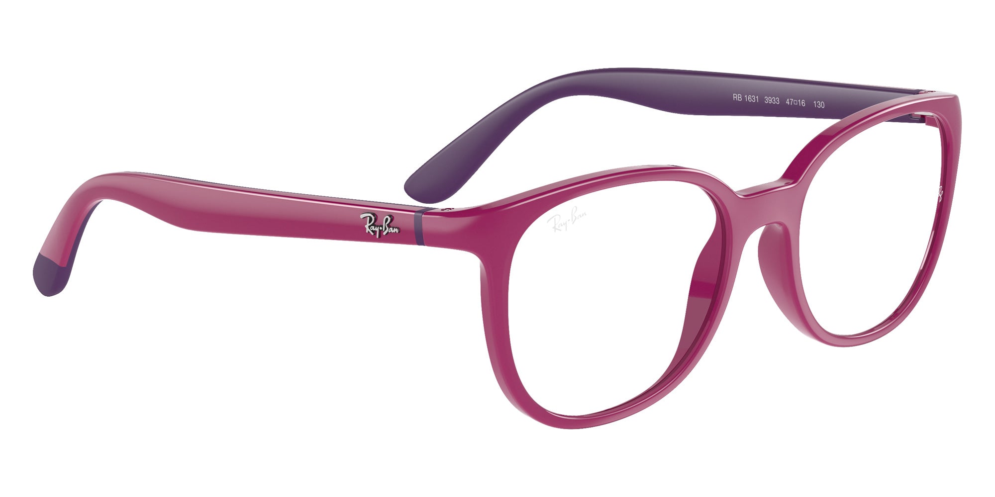Ray-Ban® RY1631 RY1631 3933 47 Eyeglasses - Fuchsia On Violet