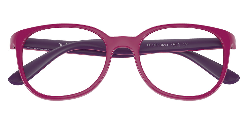 Ray-Ban® RY1631 RY1631 3933 47 Eyeglasses - Fuchsia On Violet