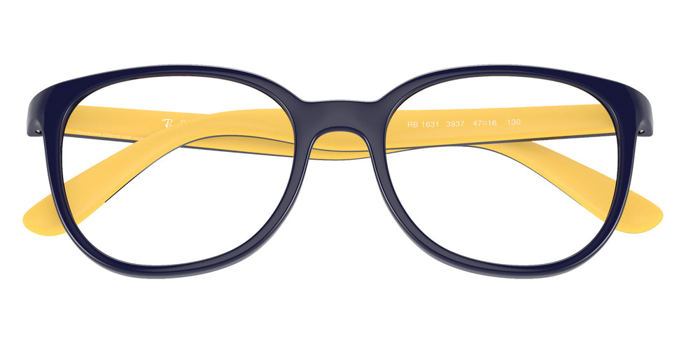 Ray-Ban® RY1631 RY1631 3937 47 Eyeglasses - Dark Blue On Yellow