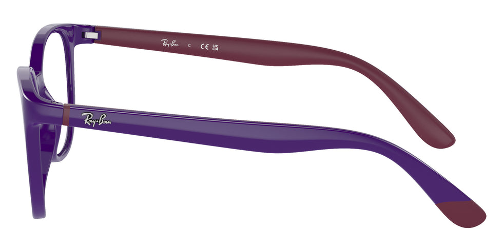 Ray-Ban® RY1631 RY1631 3962 45 Eyeglasses - Violet On Bordeaux