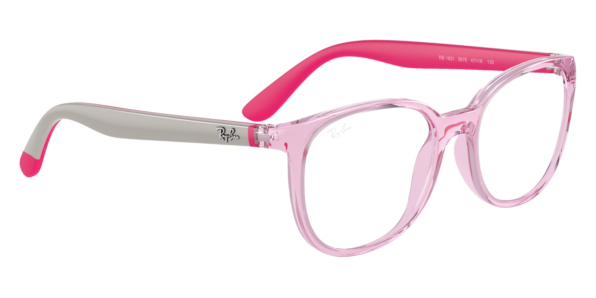 Ray-Ban® RY1631 RY1631 3976 47 Eyeglasses - Gray On Fuchsia