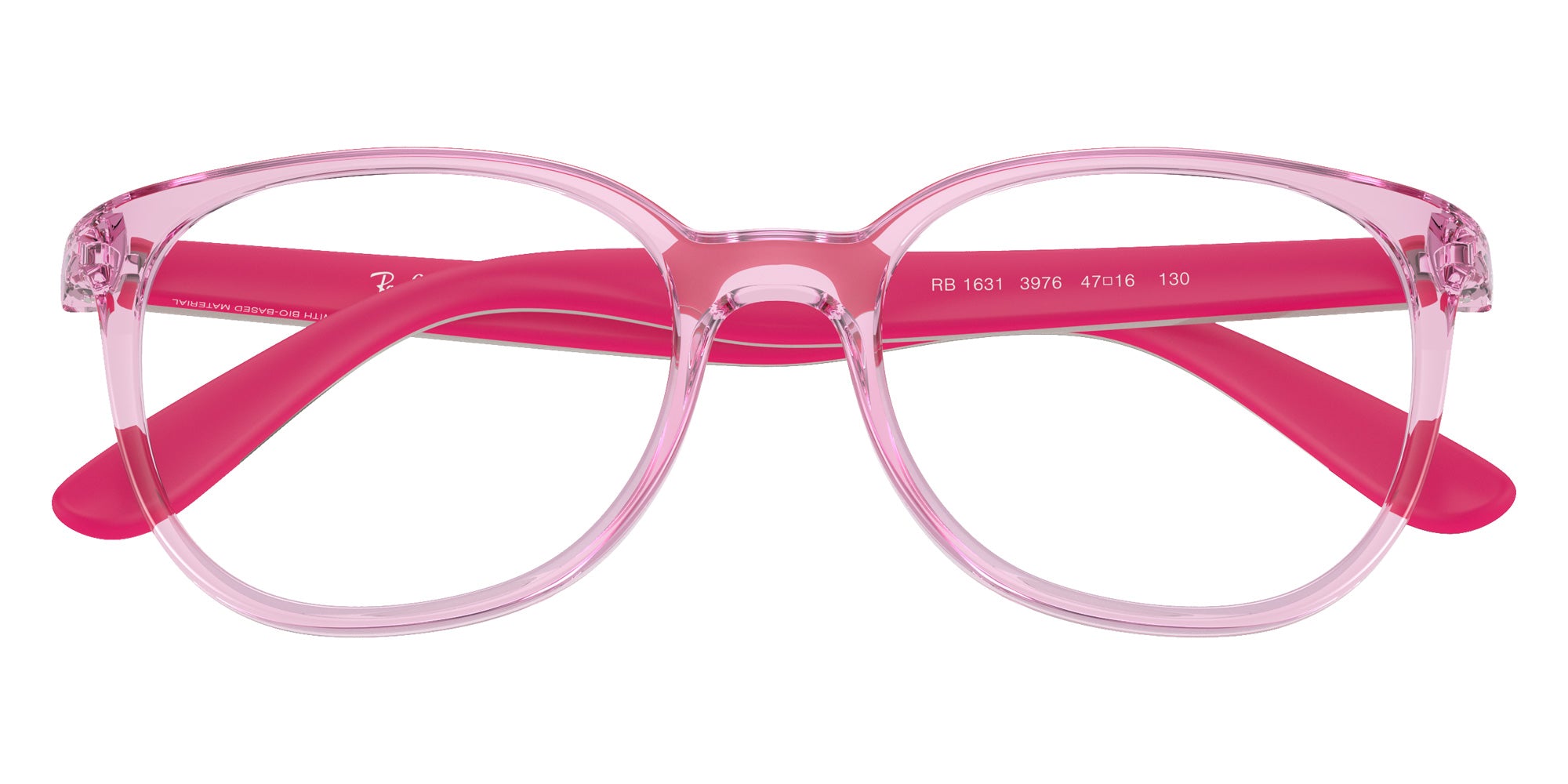 Ray-Ban® RY1631 RY1631 3976 47 Eyeglasses - Gray On Fuchsia