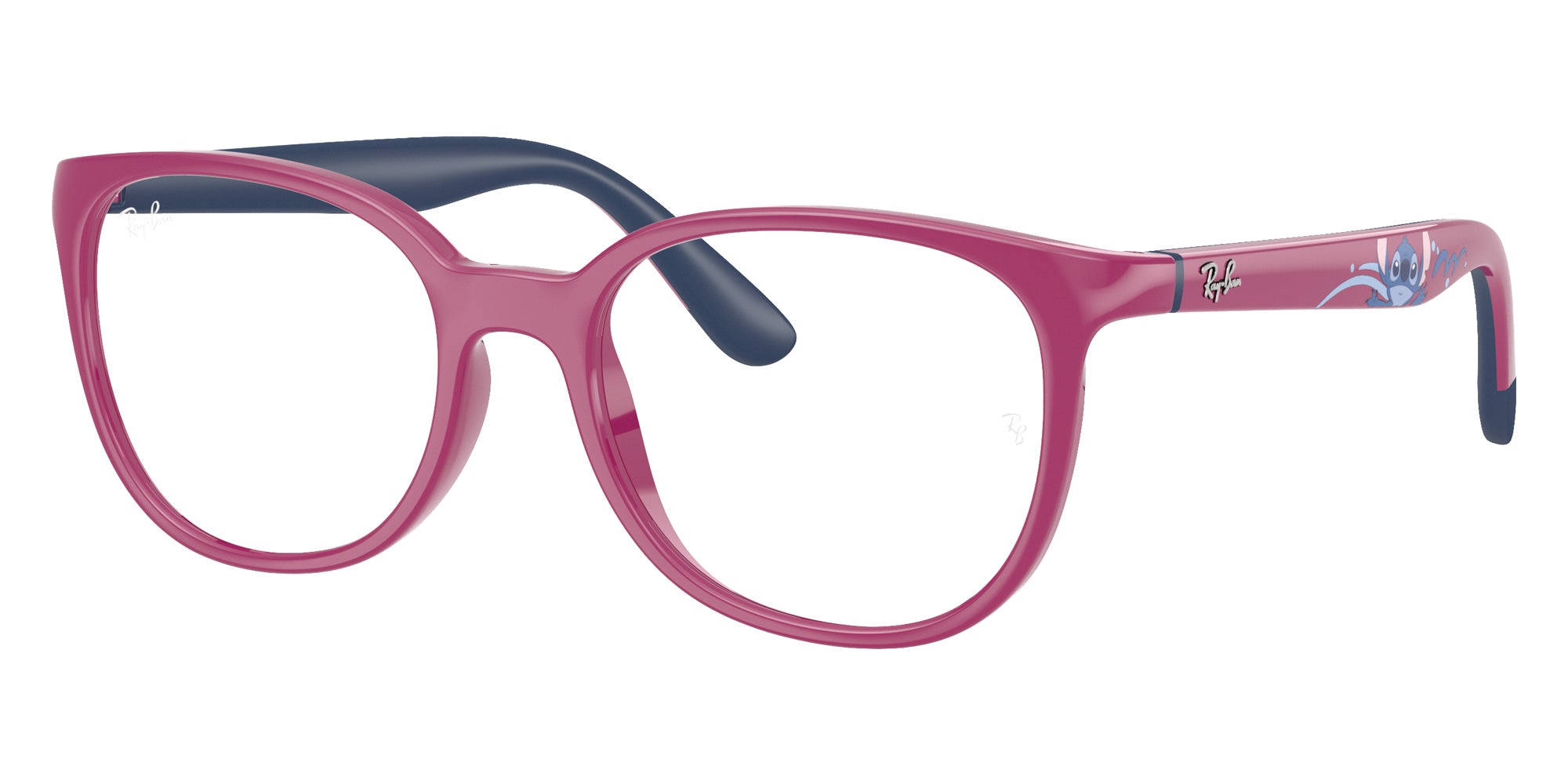 Ray-Ban® RY1631 RY1631 7508 47 Eyeglasses - Fucsia/Rubber Blue
