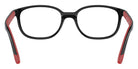 Ray-Ban® RY1632 RY1632 3928 48 Eyeglasses - Black On Red