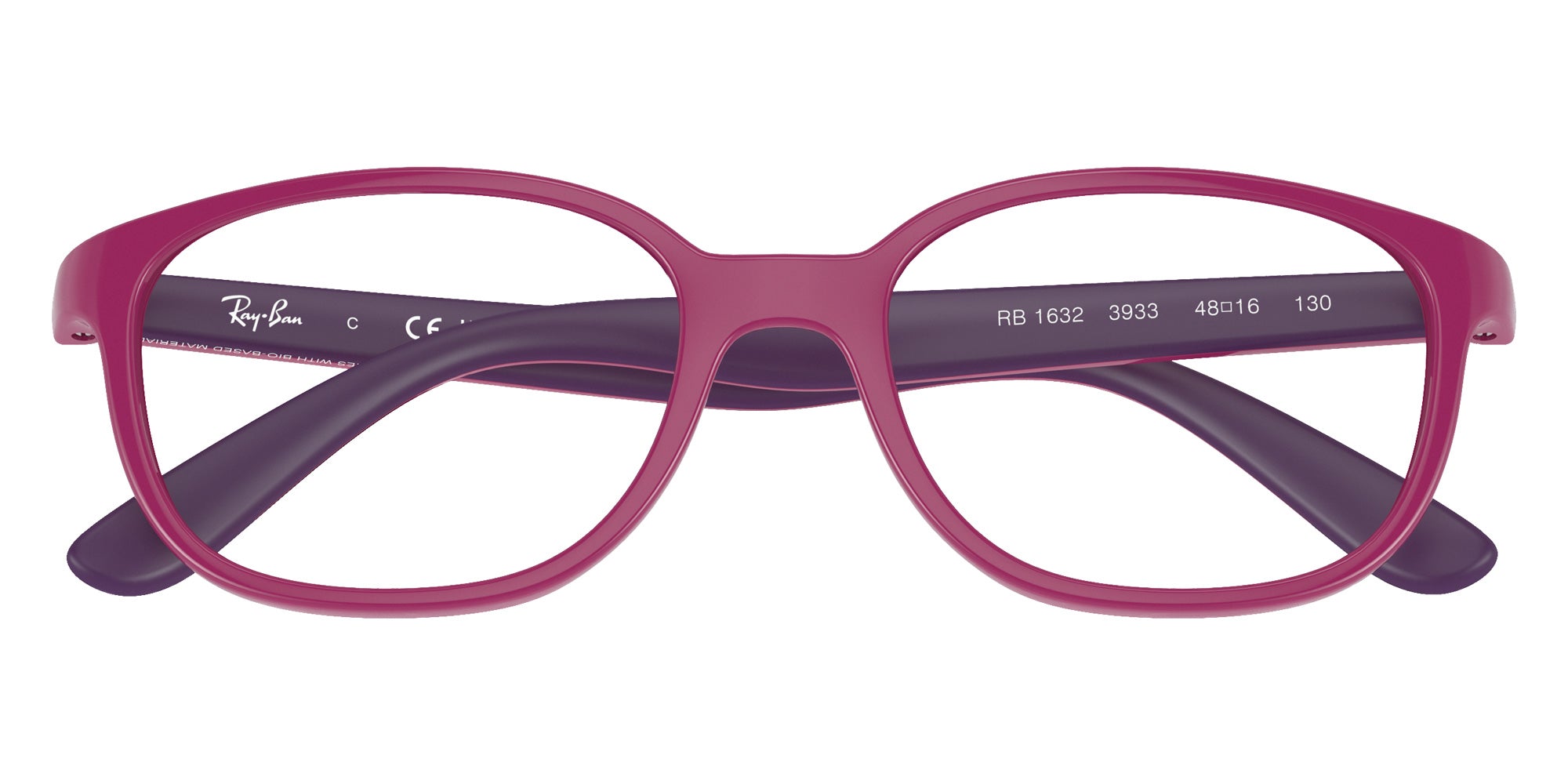 Ray-Ban® RY1632 RY1632 3933 48 Eyeglasses - Fucsia On Violet