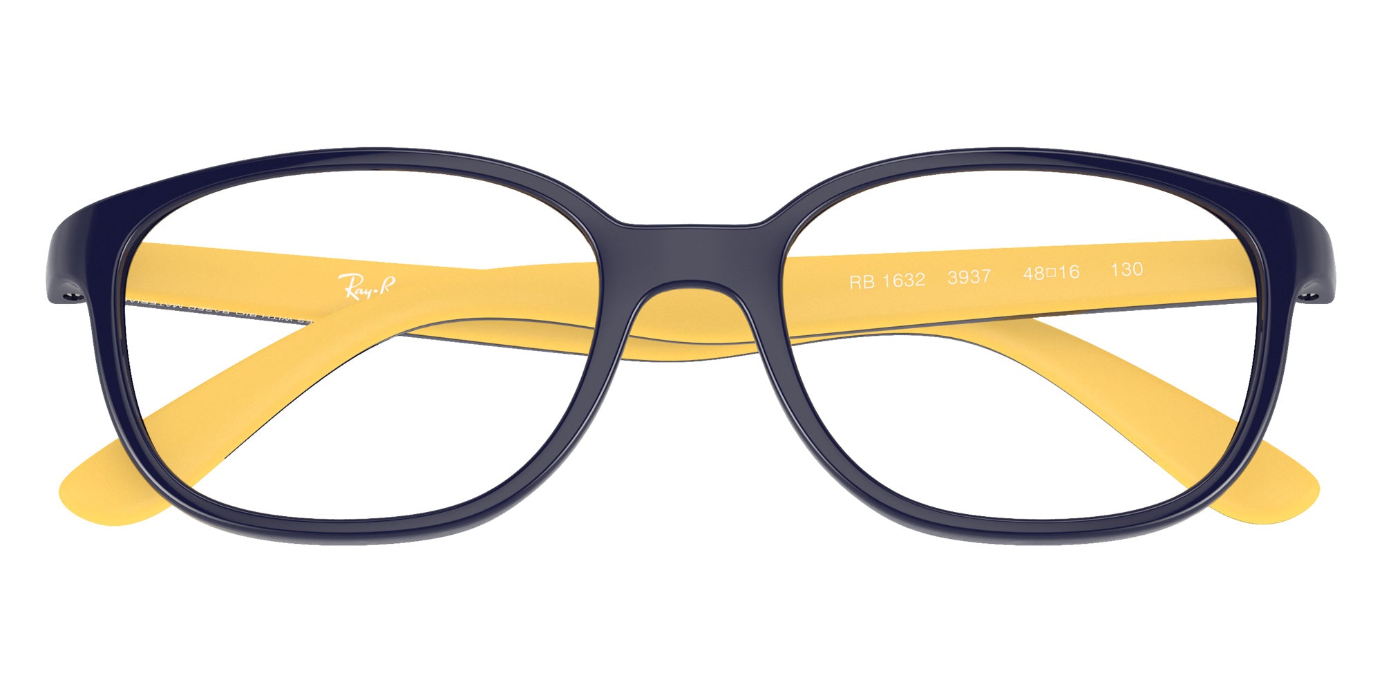 Ray-Ban® RY1632 RY1632 3937 48 Eyeglasses - Dark Blue On Yellow