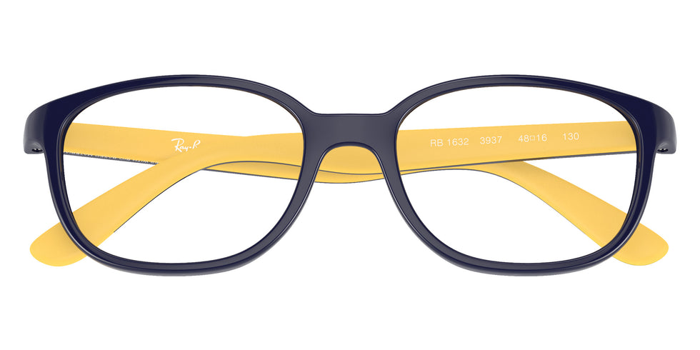 Ray-Ban® RY1632 RY1632 3937 48 Eyeglasses - Dark Blue On Yellow