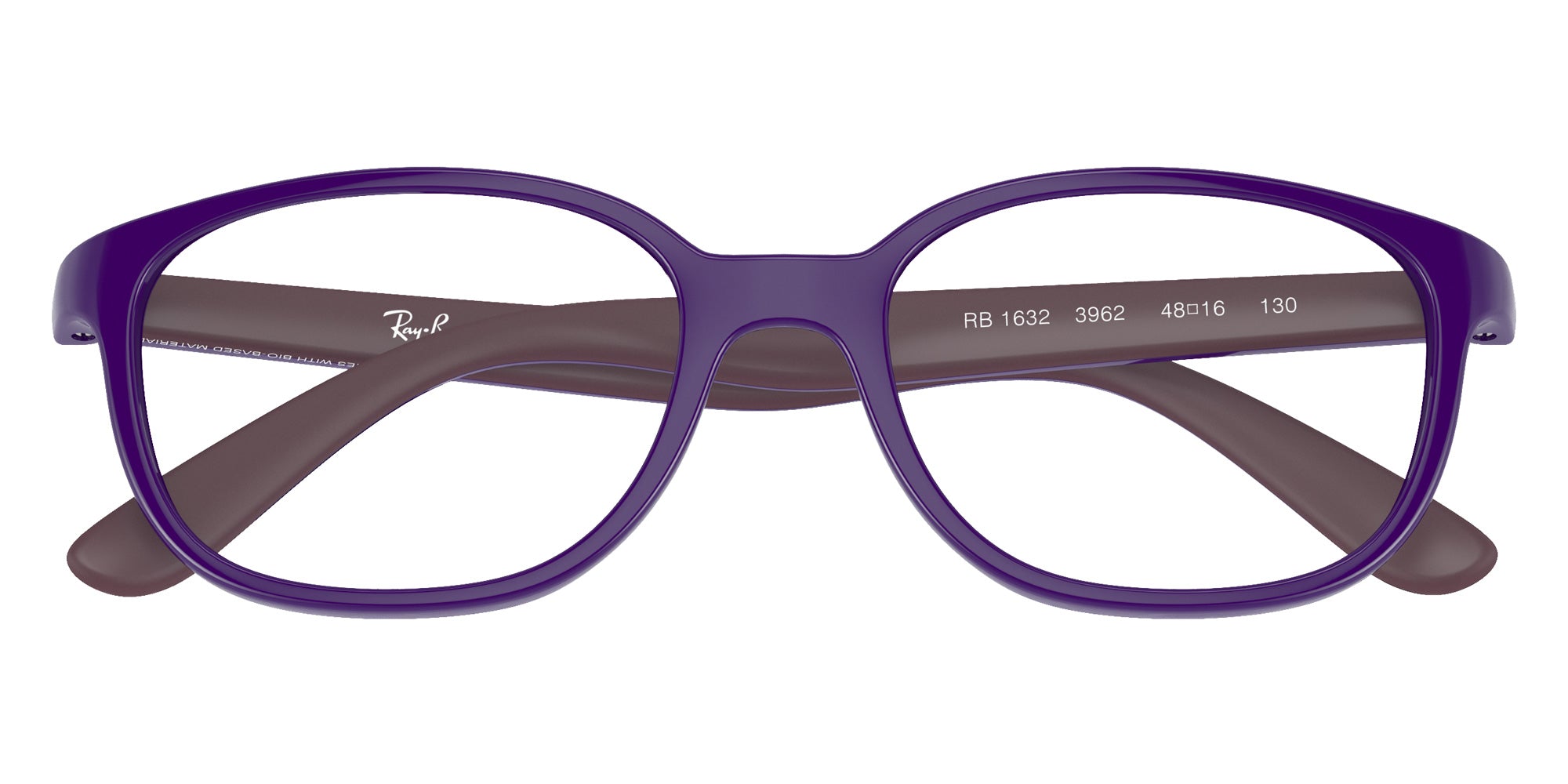 Ray-Ban® RY1632 RY1632 3962 46 Eyeglasses - Violet On Bordeaux