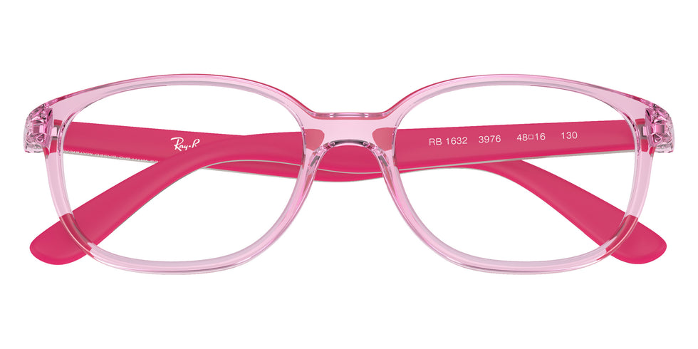 Ray-Ban® RY1632 RY1632 3976 48 Eyeglasses - Gray On Fuchsia