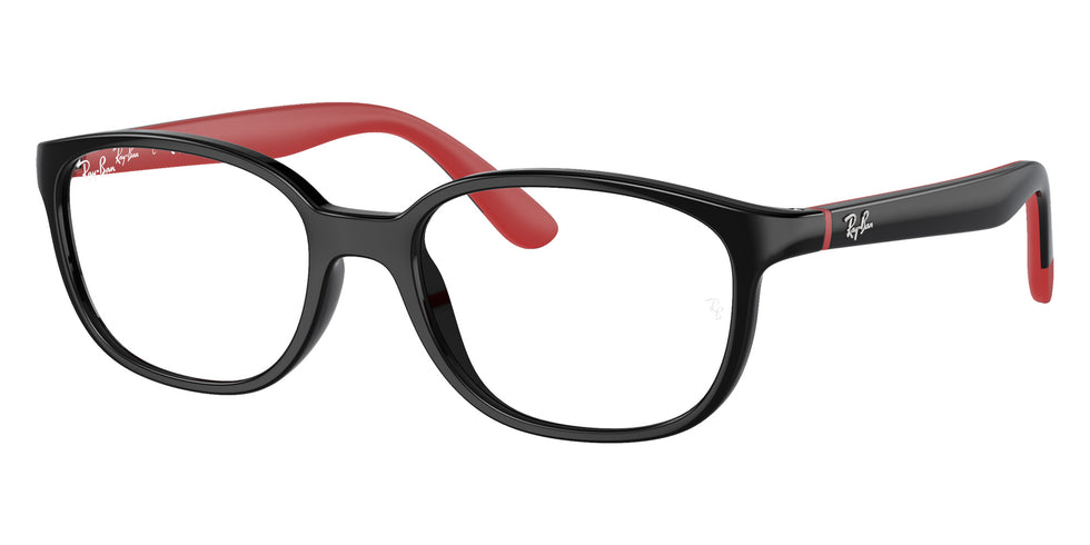 Ray-Ban® RY1632F RY1632F 3928 48 Eyeglasses - Black On Red