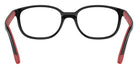 Ray-Ban® RY1632F RY1632F 3928 48 Eyeglasses - Black On Red