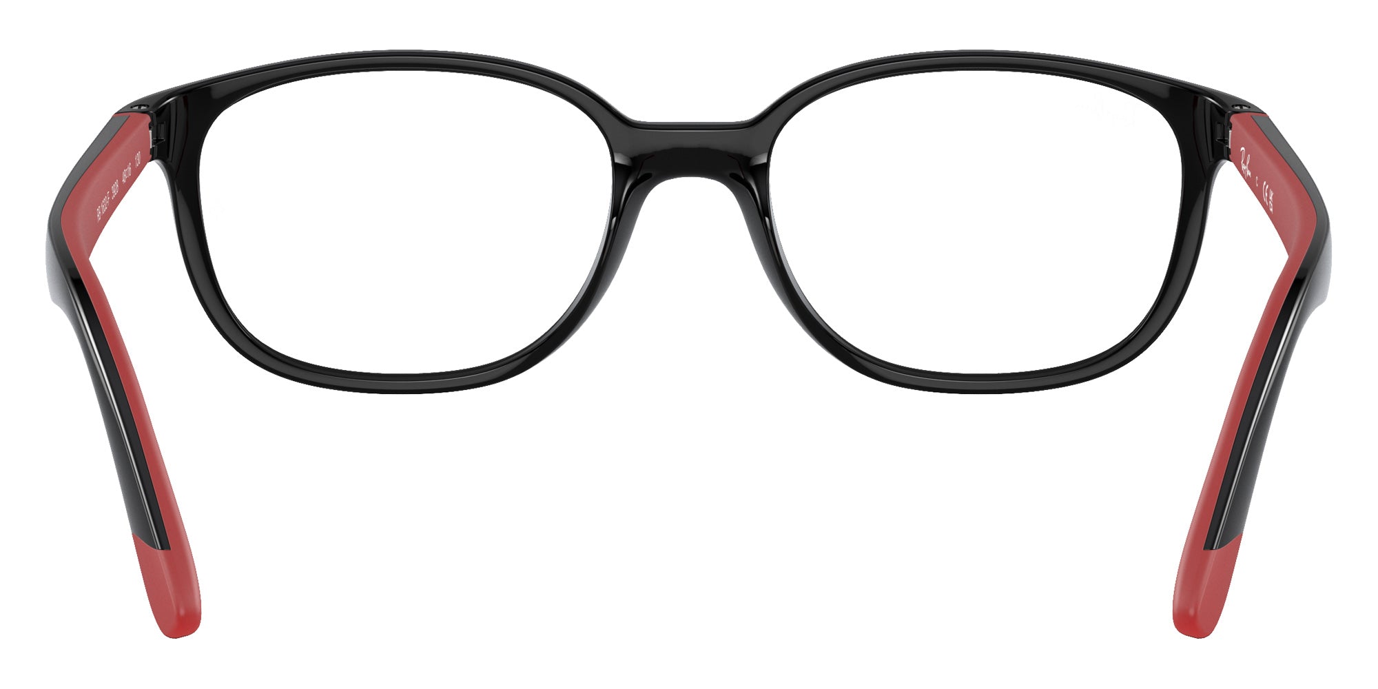 Ray-Ban® RY1632F RY1632F 3928 48 Eyeglasses - Black On Red