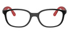 Ray-Ban® RY1632F RY1632F 3928 48 Eyeglasses - Black On Red