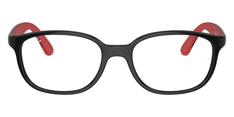 Ray-Ban® RY1632F RY1632F 3928 48 Eyeglasses - Black On Red