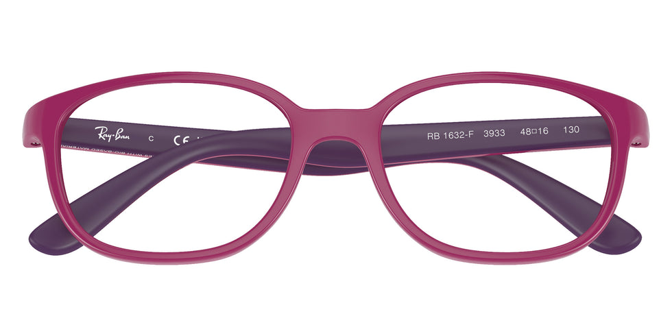Ray-Ban® RY1632F RY1632F 3933 48 Eyeglasses - Fucsia On Violet