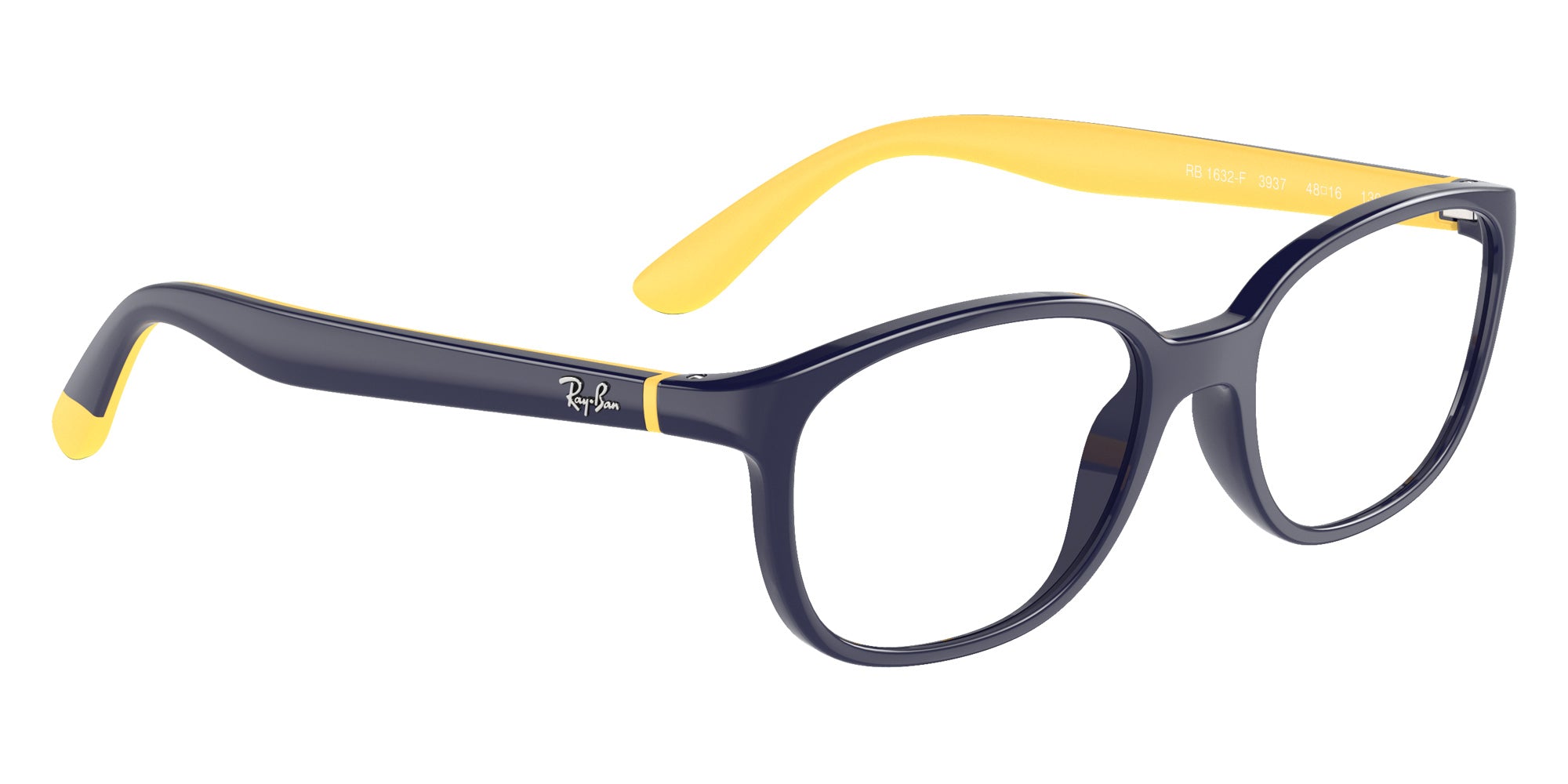 Ray-Ban® RY1632F RY1632F 3937 48 Eyeglasses - Dark Blue On Yellow