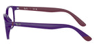 Ray-Ban® RY1632F RY1632F 3962 48 Eyeglasses - Violet On Bordeaux