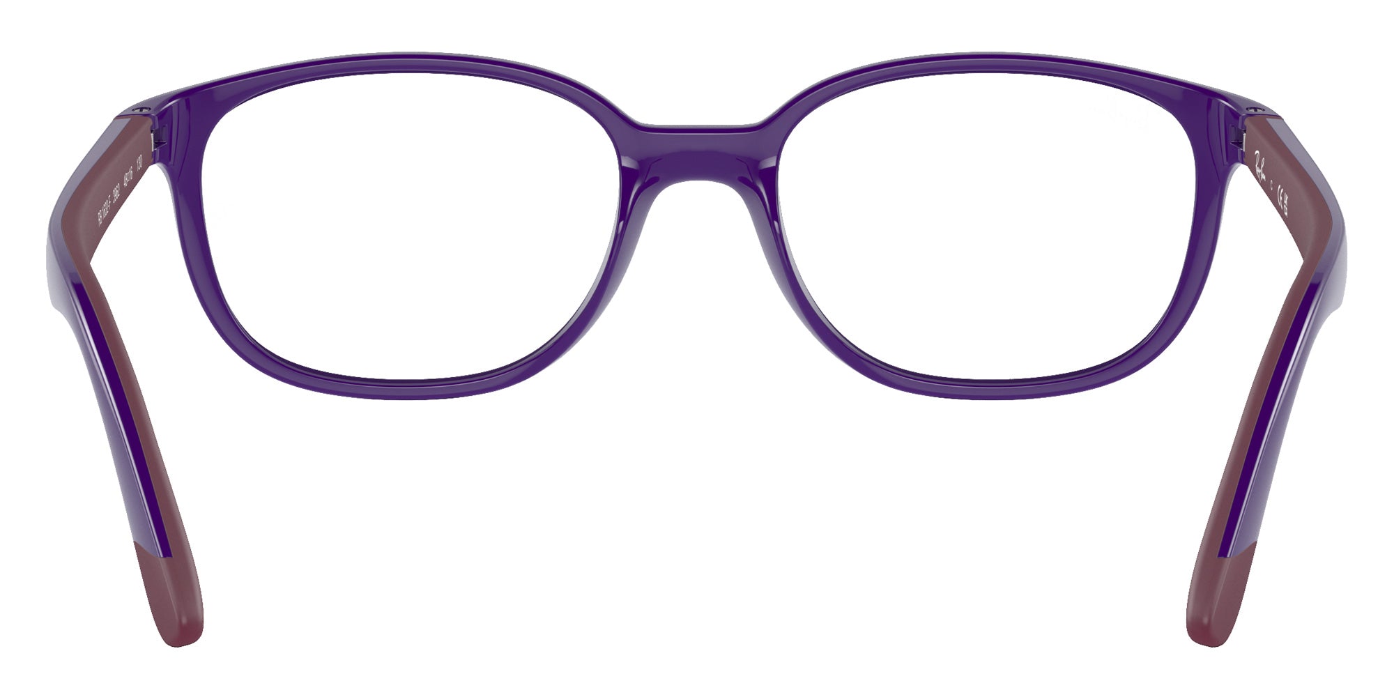 Ray-Ban® RY1632F RY1632F 3962 48 Eyeglasses - Violet On Bordeaux