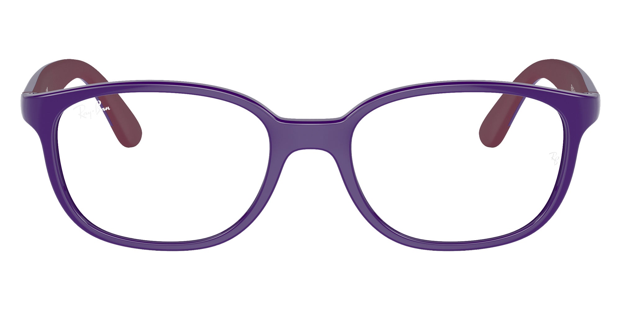 Ray-Ban® RY1632F RY1632F 3962 48 Eyeglasses - Violet On Bordeaux