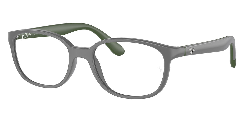Ray-Ban® RY1632F RY1632F 3964 48 Eyeglasses - Dark Gray On Green