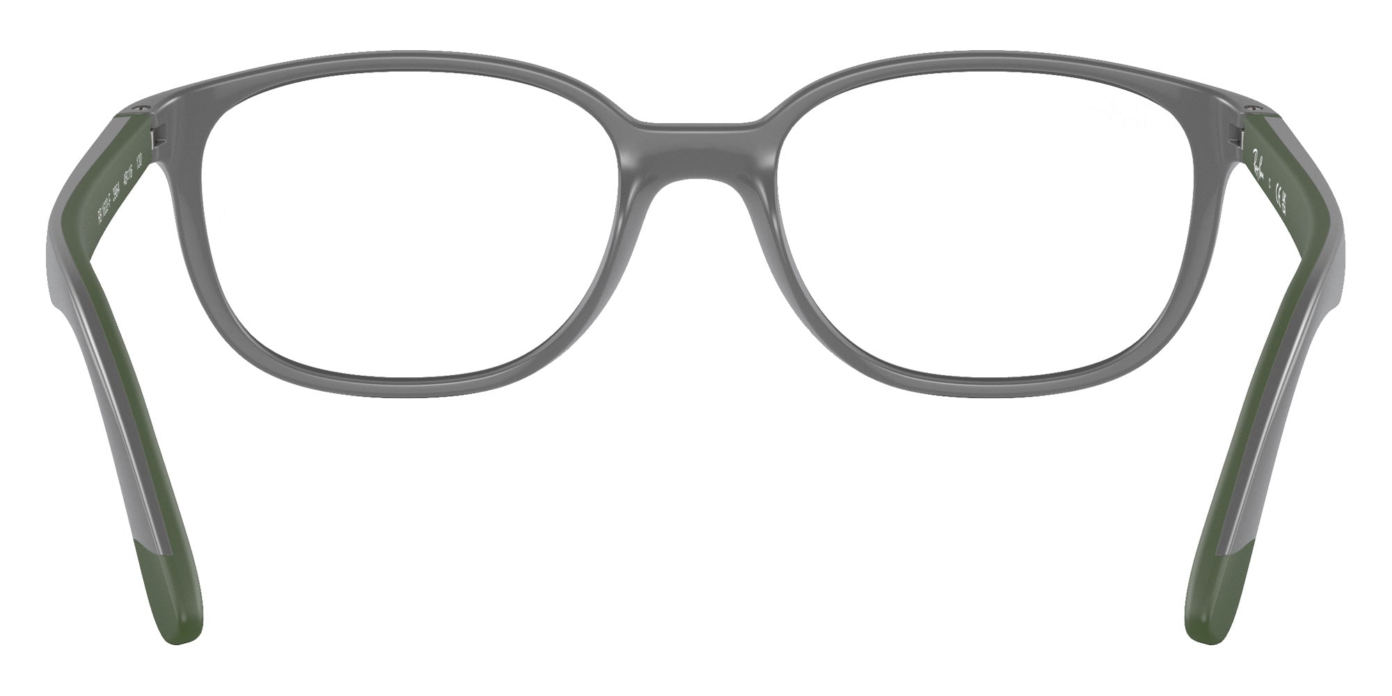 Ray-Ban® RY1632F RY1632F 3964 48 Eyeglasses - Dark Gray On Green