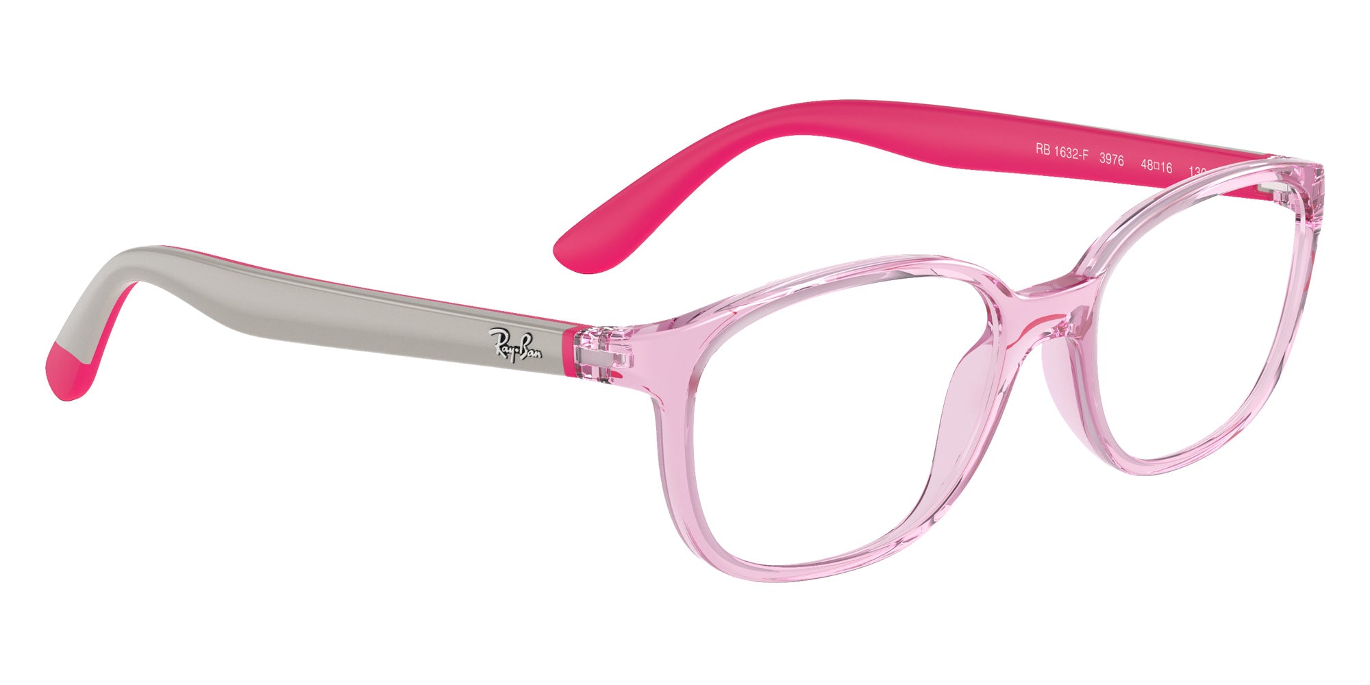 Ray-Ban® RY1632F RY1632F 3976 48 Eyeglasses - Gray On Fuchsia