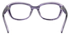 Ray-Ban® RY1636 RY1636 3989 46 Eyeglasses - Striped Violet On Transparent Violet