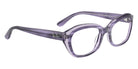 Ray-Ban® RY1636 RY1636 3989 46 Eyeglasses - Striped Violet On Transparent Violet