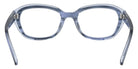 Ray-Ban® RY1636 RY1636 3991 48 Eyeglasses - Striped Blue On Transparent Blue