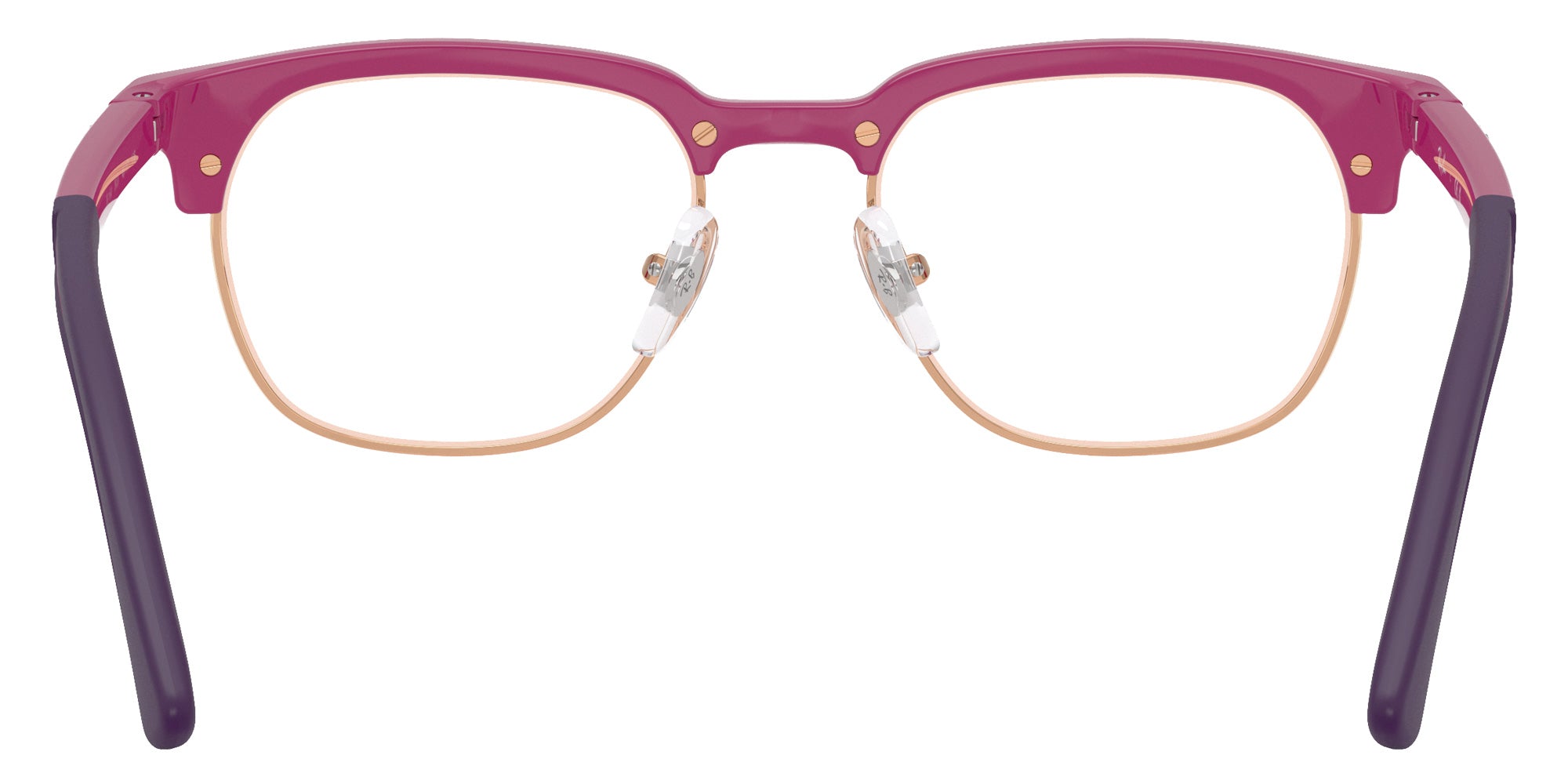 Ray-Ban® RY1641 RY1641 3933 48 Eyeglasses - Fucsia On Rubber Violet