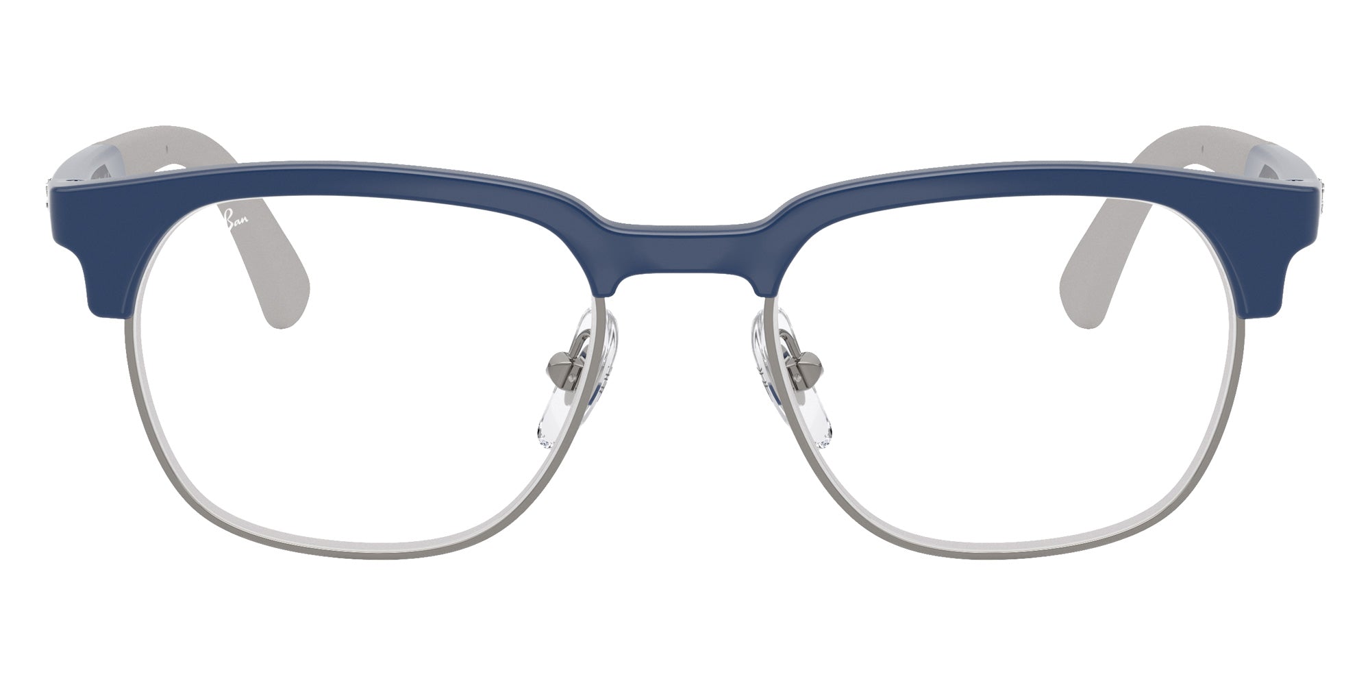 Ray-Ban® RY1641 RY1641 7505 48 Eyeglasses - Blue On Rubber Gray