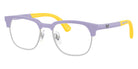 Ray-Ban® RY1641 RY1641 7506 48 Eyeglasses - Lilac On Rubber Yellow
