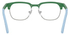 Ray-Ban® RY1641 RY1641 7507 48 Eyeglasses - Green On Rubber Light Blue