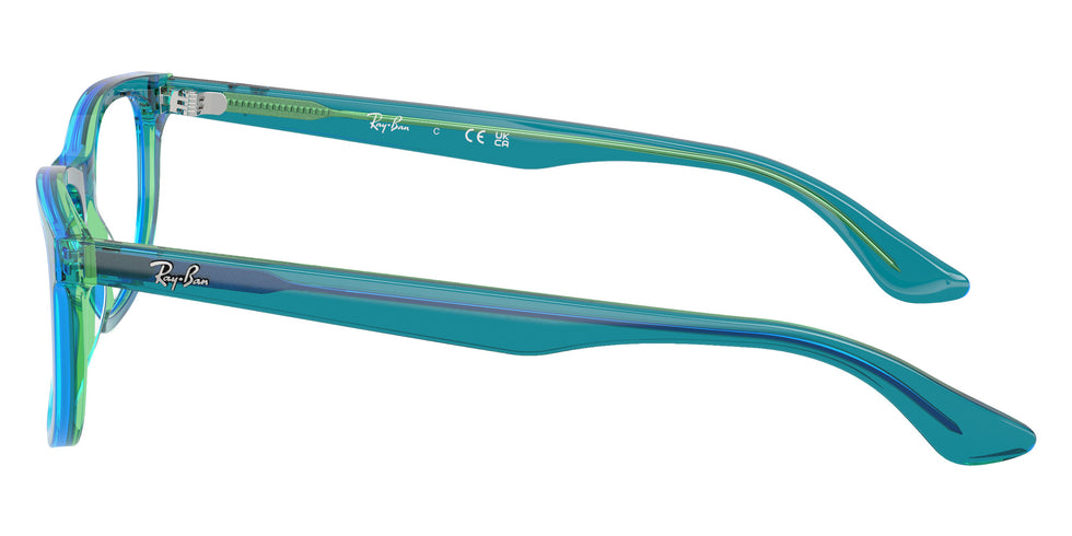 Ray-Ban® RY1642 RY1642 3996 48 Eyeglasses - Transparent Blue/Green