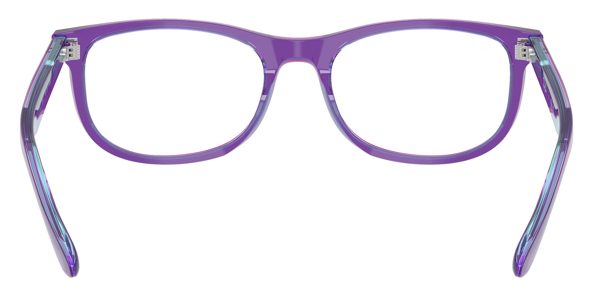Ray-Ban® RY1642 RY1642 3997 48 Eyeglasses - Transparent Violet/Light Blue