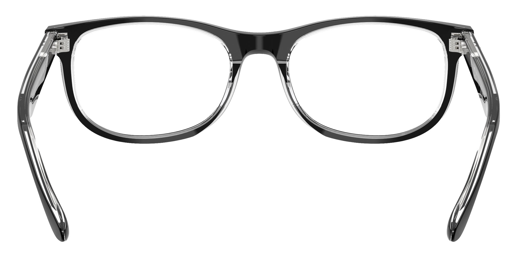 Ray-Ban® RY1642F RY1642F 3529 48 Eyeglasses - Black On Transparent