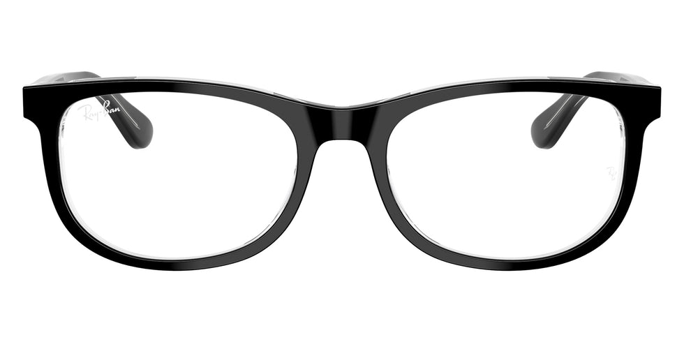 Ray-Ban® RY1642F RY1642F 3529 48 Eyeglasses - Black On Transparent